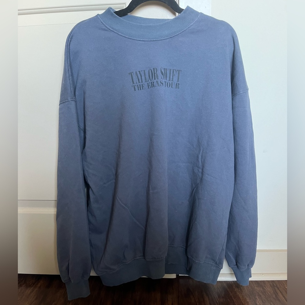 Taylor Swift Eras Tour Blue Crewneck